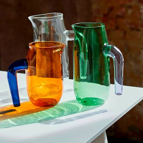 Industry + Co, Glass Amber Jug, €65