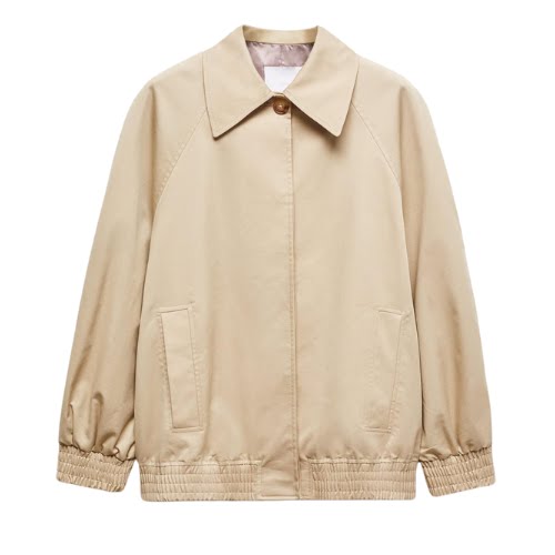 Oversized Bomber Jacket, €69.99, Mango