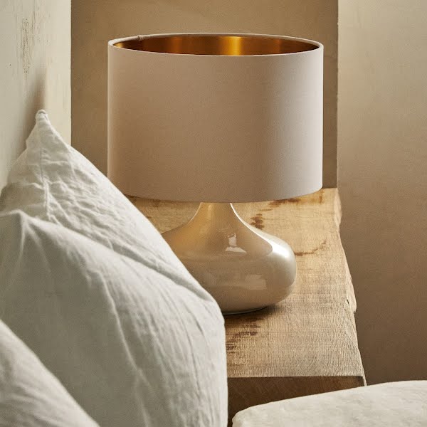 Ceramic lamp, €59.99, Zara Home