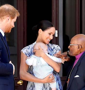 Prince Harry Meghan Markle and baby Archie on their Africa tour 2019