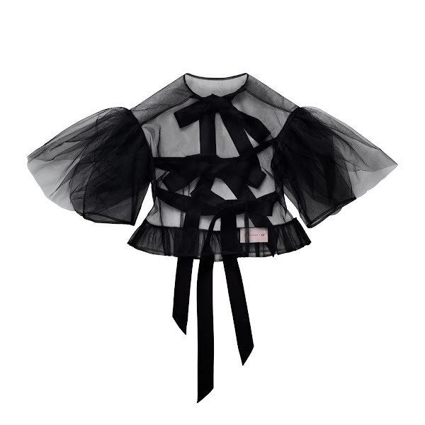 Black tulle top, €49.99