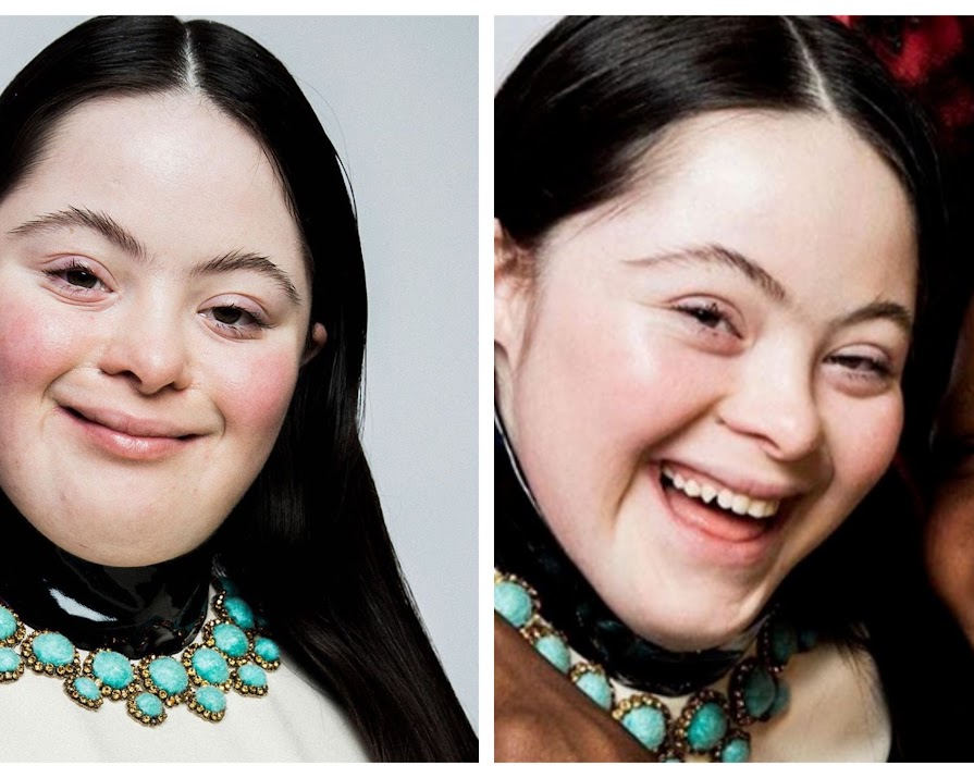 Model with Down’s Syndrome becomes first to pose for Gucci Beauty