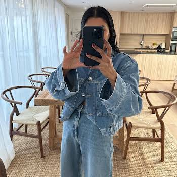 How to make a statement in double denim