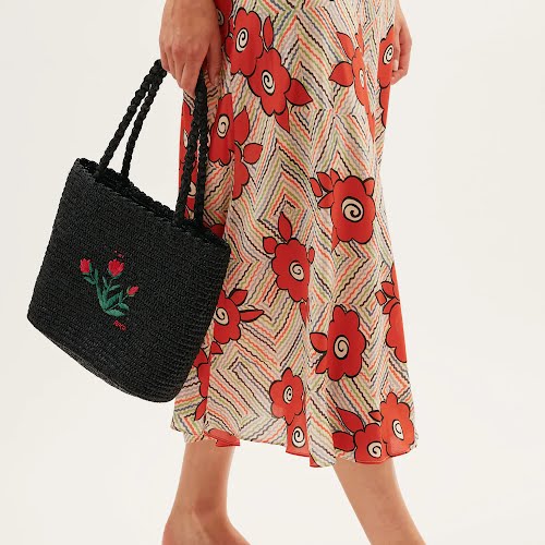 Rixo leather sandals, €285