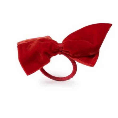 The Designed Table Red Velvet Bow Napkin Ring (4), €24