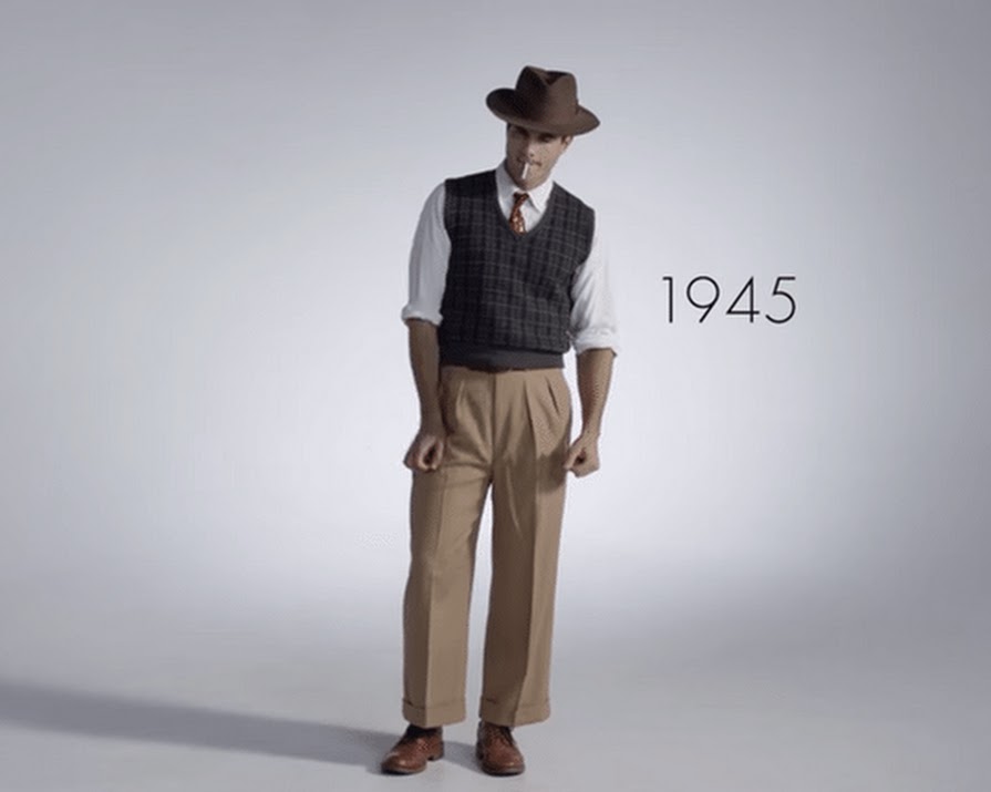 Watch: 100 Amazing Years Of Men’s Fashion