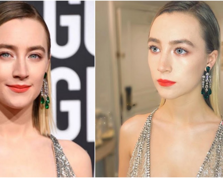 How to recreate Saoirse Ronan’s Golden Globes makeup look