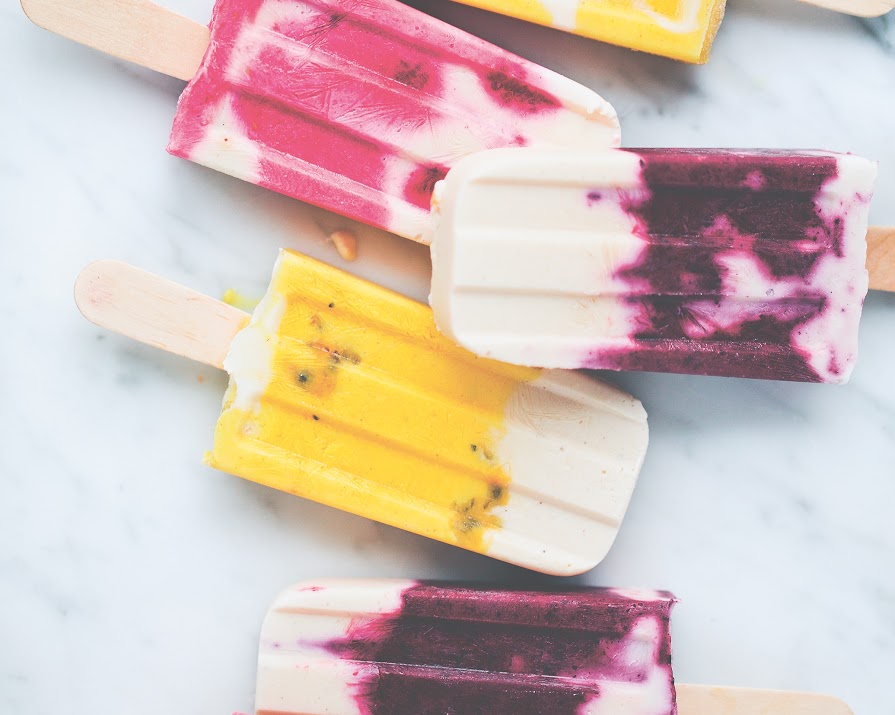 Keep everyone cool (and happy) with these healthy ice lollies