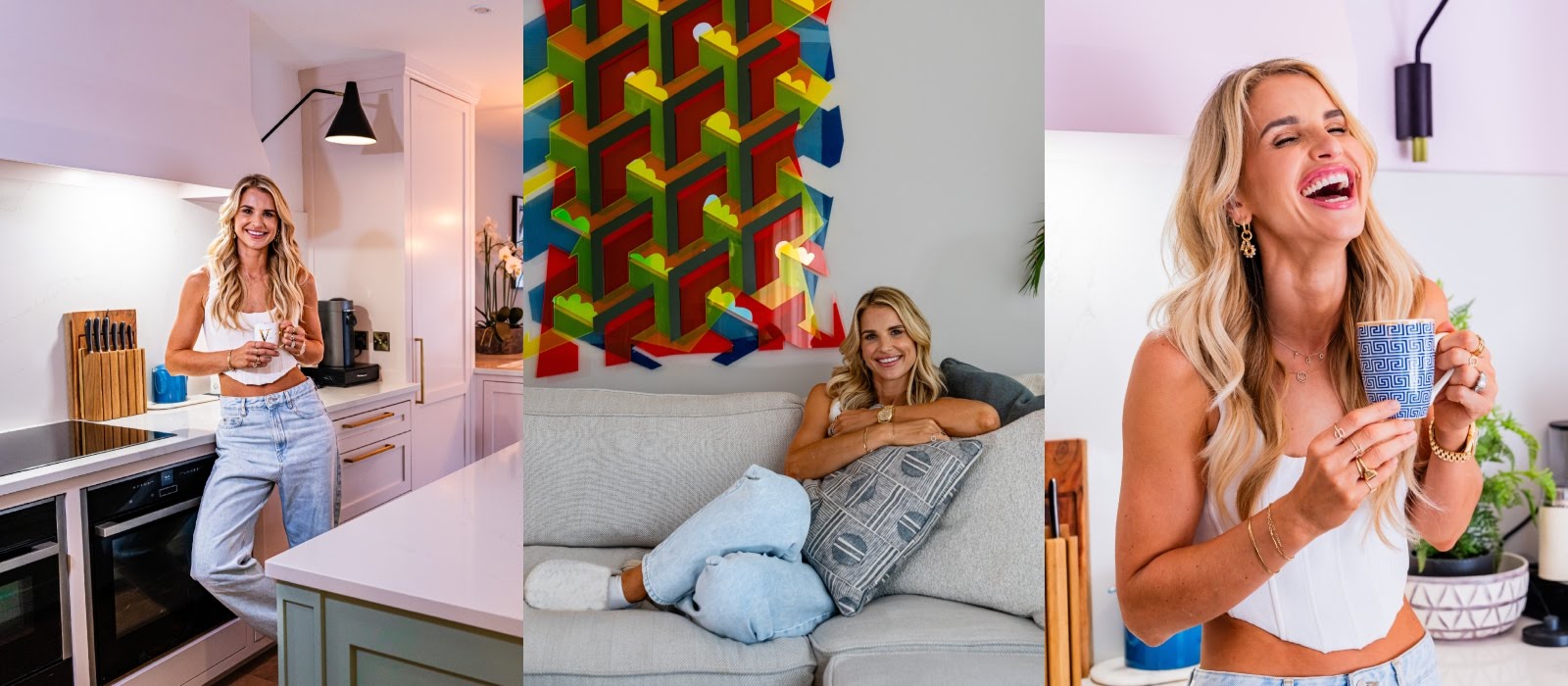 Vogue Williams on the power of pink interiors