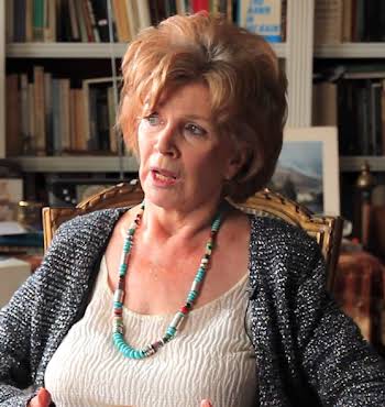 Edna O’Brien, photo taken from Faber&Faber YouTube