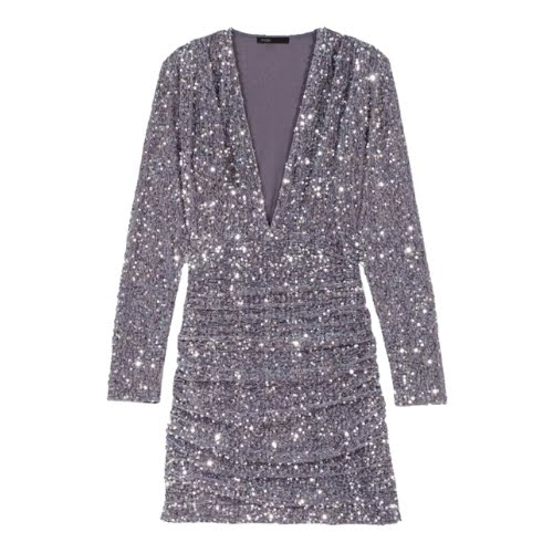 Requin Sequin-Embellished Woven Mini Dress, €355