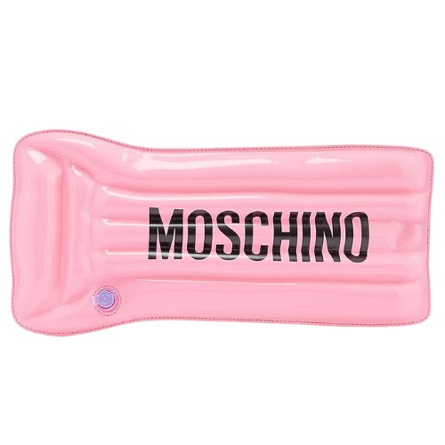 Moschino Lilo Logo-Print Clutch, €675