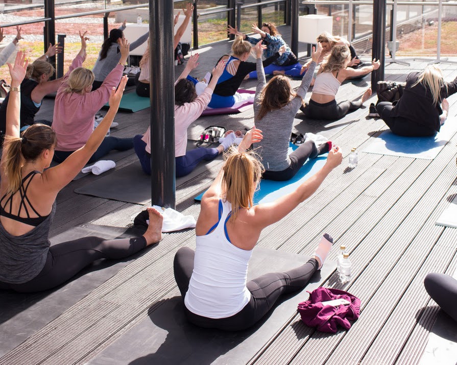 Lululemon rooftop yoga class at the Marker – Social pictures