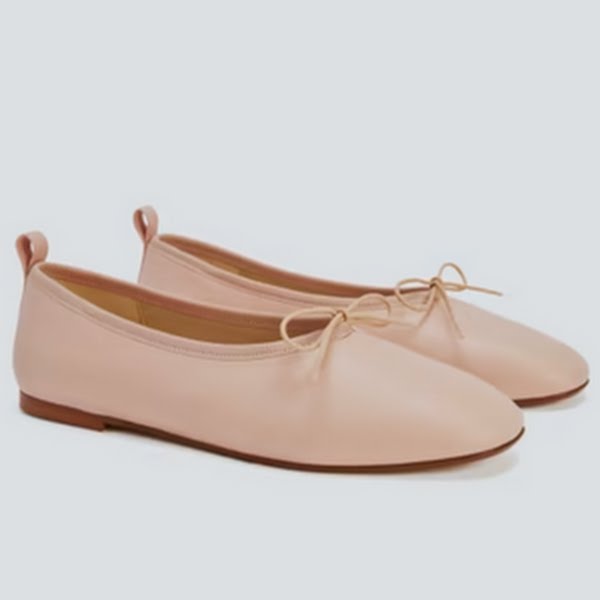 The Italian Leather Day Ballet Flat, €167, Everlane