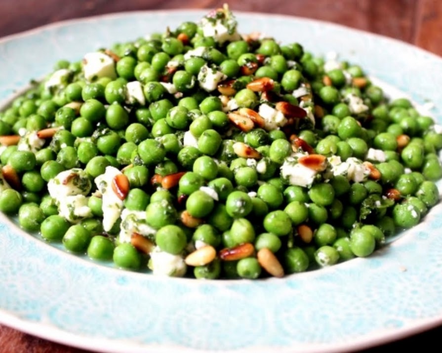 Little Green Spoon’s Pea & Feta Salad with Mint Pesto