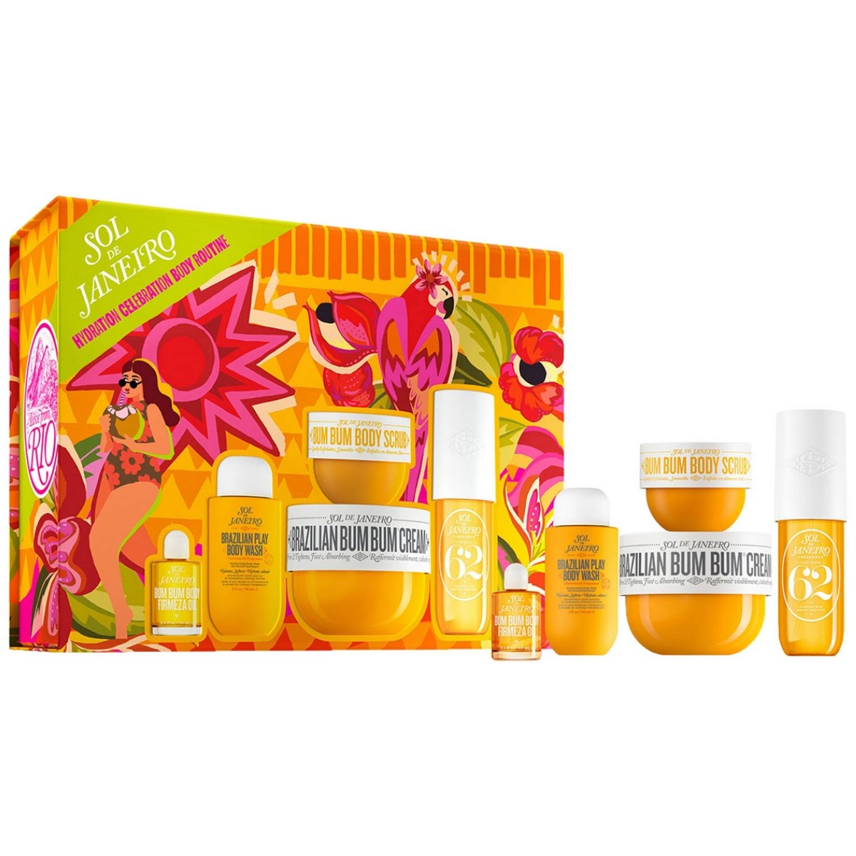 Sol De Janeiro Hydration Celebration Body Routine Set, €77