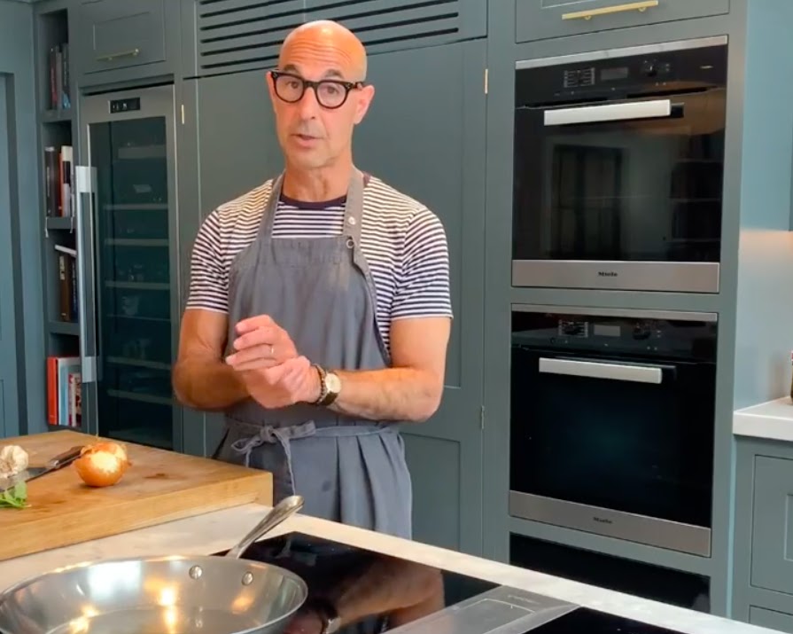 WATCH: Actor Stanley Tucci shows us how to cook marinara sauce and simple gnocchi