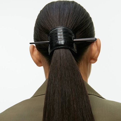 Arket Leather Hair Barrette, €17