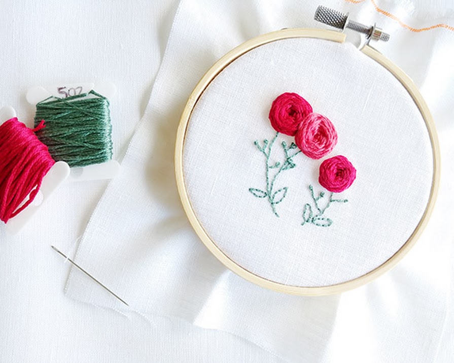 Embroidery is our new favourite mindfulness hobby and here’s why you’ll love it too