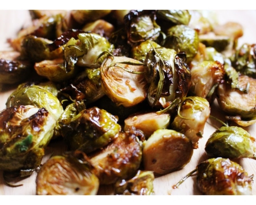 Rosemary & Balsamic Glazed Sprouts