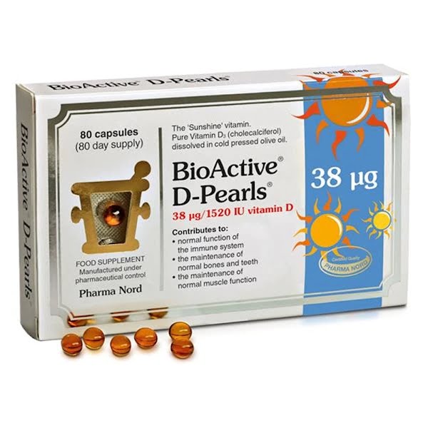 Pharma Nord BioActive Vitamin D Pearls 38UG, €14.95