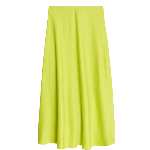 Sienna Miller's VERY trendy M&S collection is revealed: Lime green