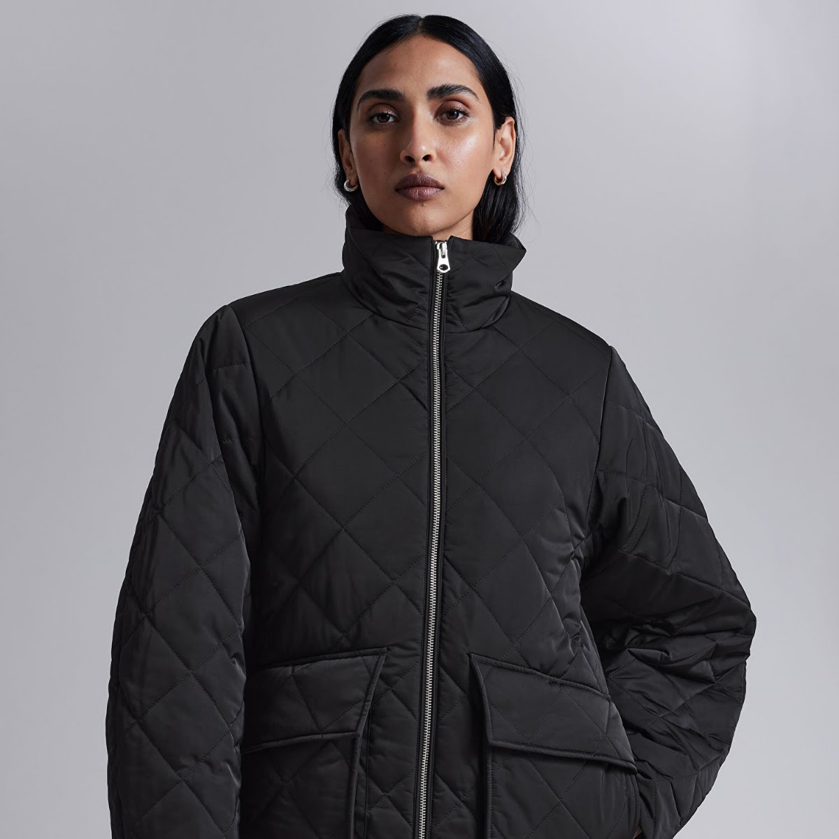 Diamond-Quilted Jacket, €129, &Other Stories