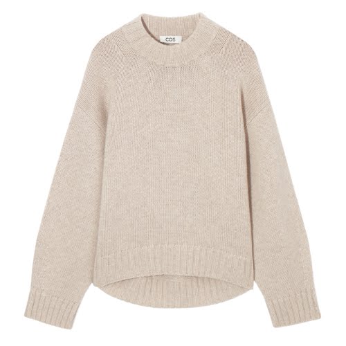 Chunky Pure Cashmere Crew-Neck Jumper, €225