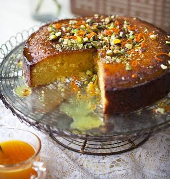 orange polenta cake