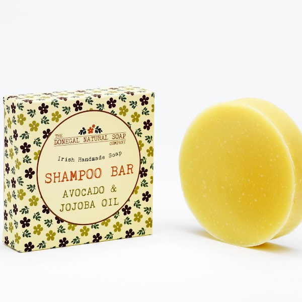 Avocado & Jojoba shampoo bar, €7.95, The Donegal Natural Soap Company