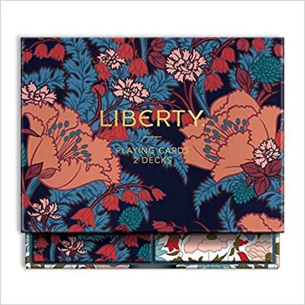 Liberty London playing card set, €15