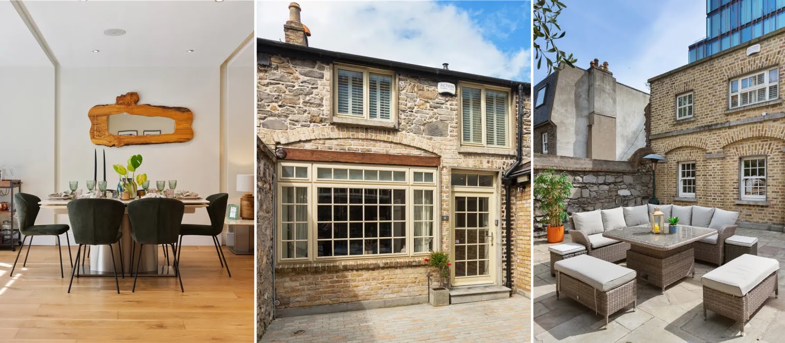 Sympathetic masonry ensured this Dublin city home retained its classic character