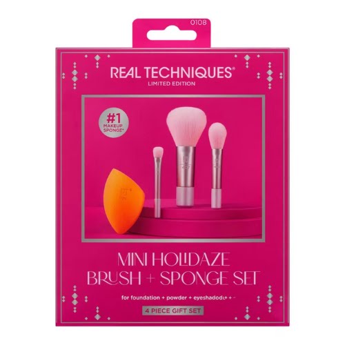 Real Techniques Limited Edition Mini Holidaze Brush + Sponge Kit, €14