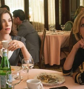 women working with men stress the good wife image