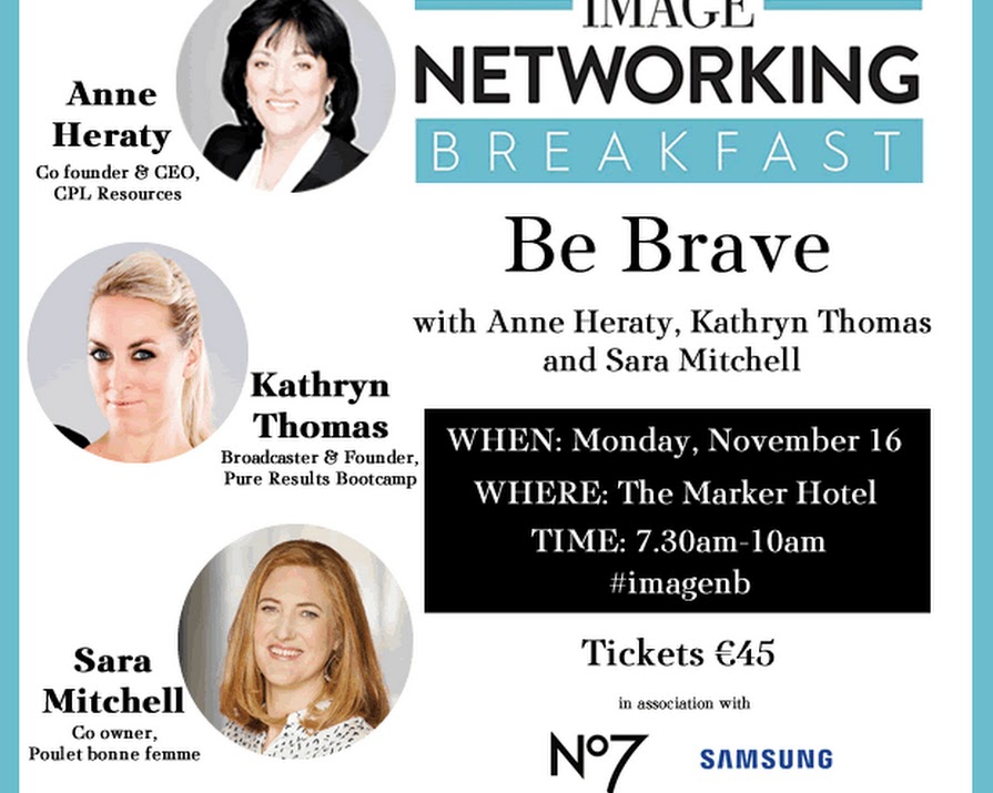 IMAGE Networking Breakfast: Be Brave