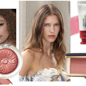 Floral inspired blush to banish a winter grey face