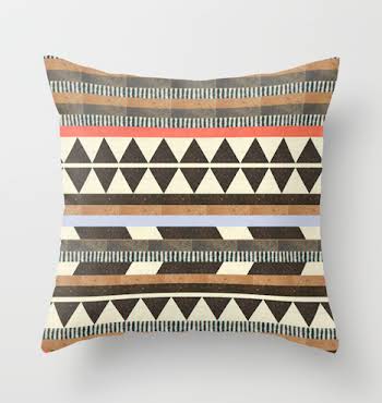 1. Aztec cushion, around ?15, Society6.