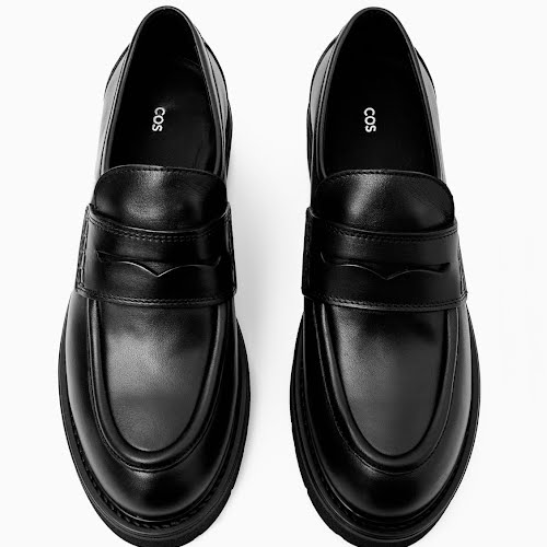 COS, Chunky Leather Penny Loafers, €135