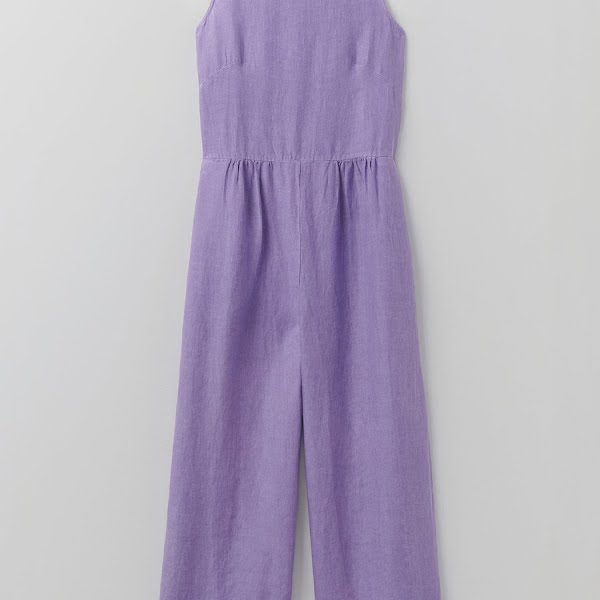 Garment Dyed Linen Sleeveless Jumpsuit, €179, Toast