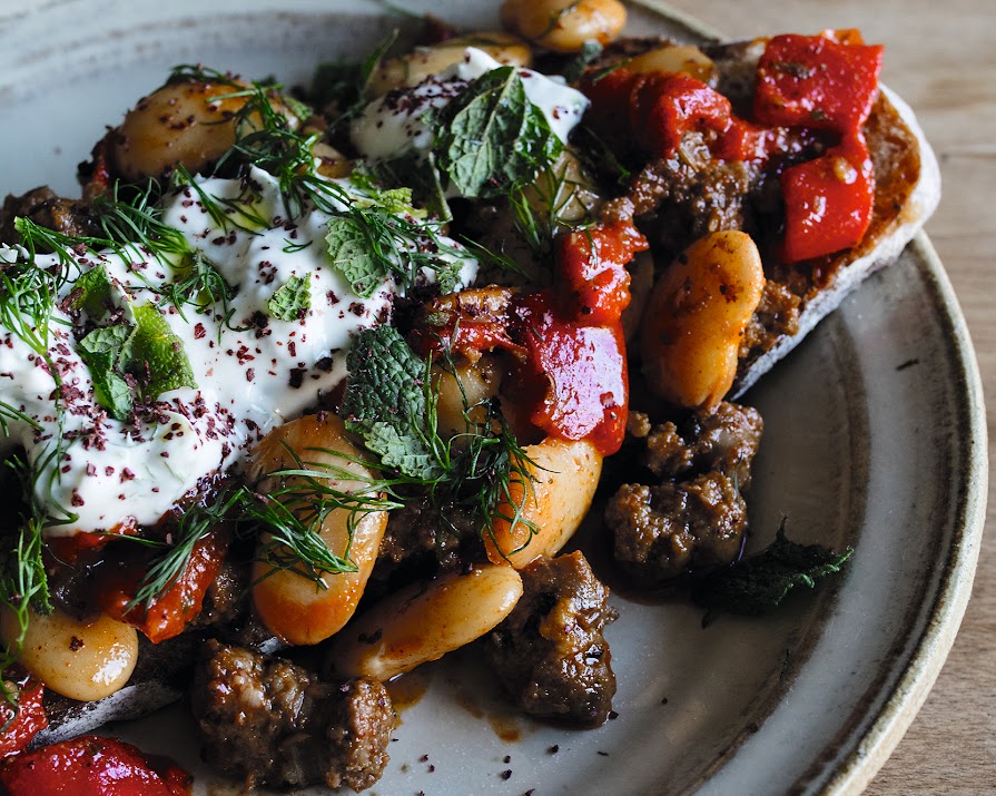Days like this call for comfort cooking – try this sausage on toast