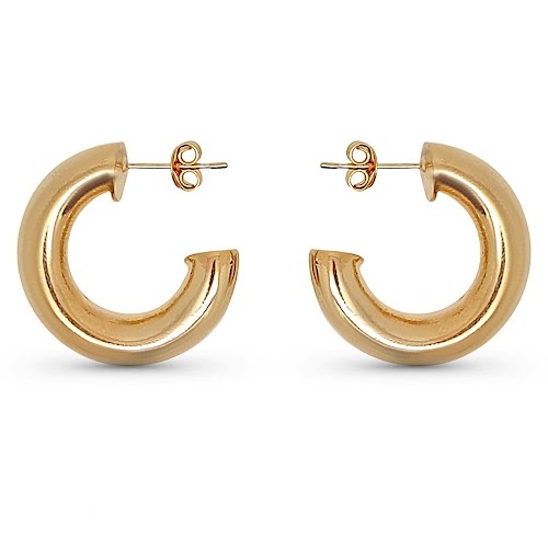 Lille Chunky Gold Hoops, €49