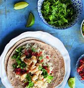 Supper Club: Fearne Cotton’s haddock burrito, punchy salsa and homemade guacamole