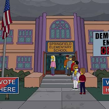 The Simpsons has ‘predicted’ an apocalypse following the election