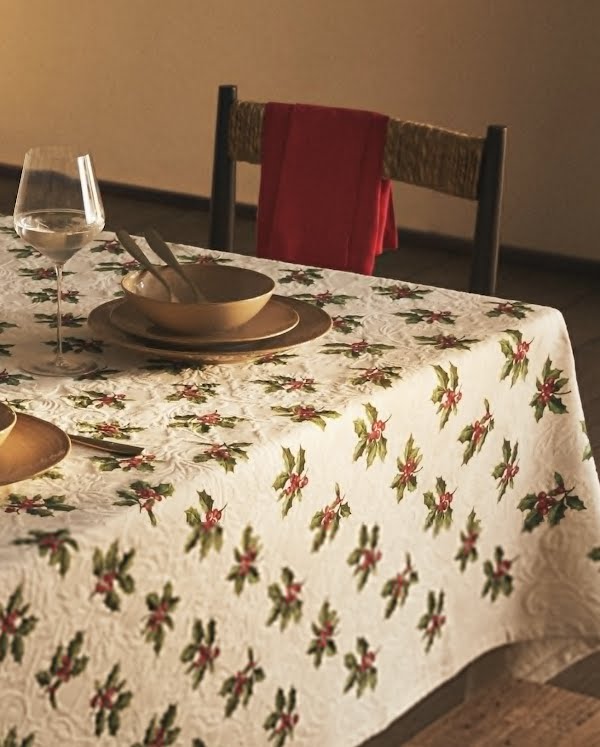 Christmas tablescape