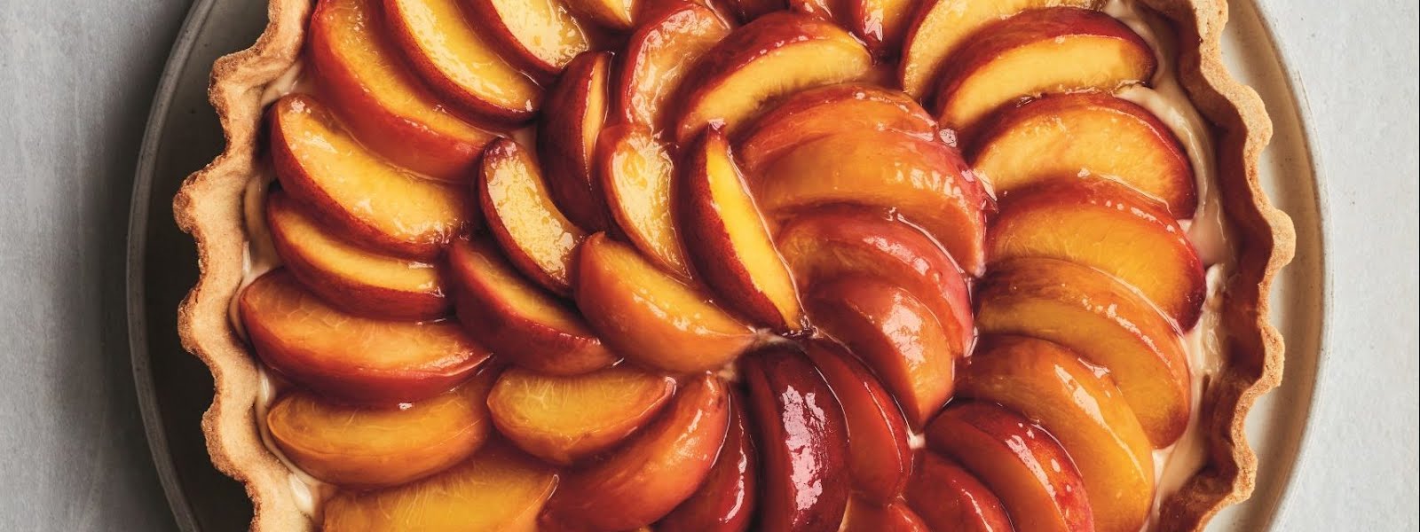 What to bake this weekend: Glazed French peach tart