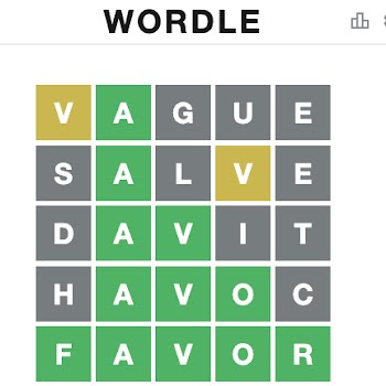 Anyone else completely hooked on Wordle?