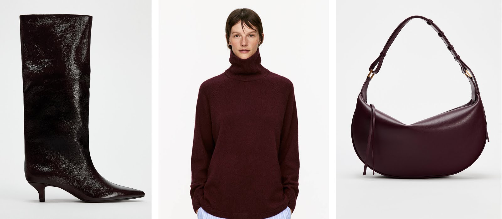 Burgundy is in – here are the best pieces to shop in the colour of the season