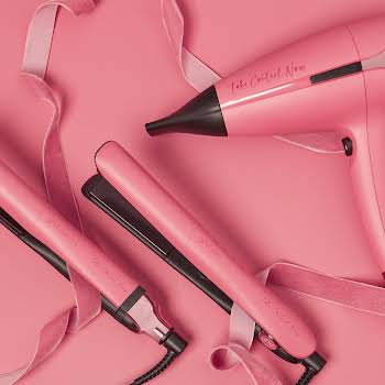 The new ghd pink collection donates to the Irish Cancer Society
