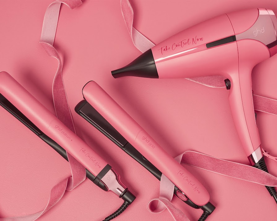 The new ghd pink collection donates to the Irish Cancer Society