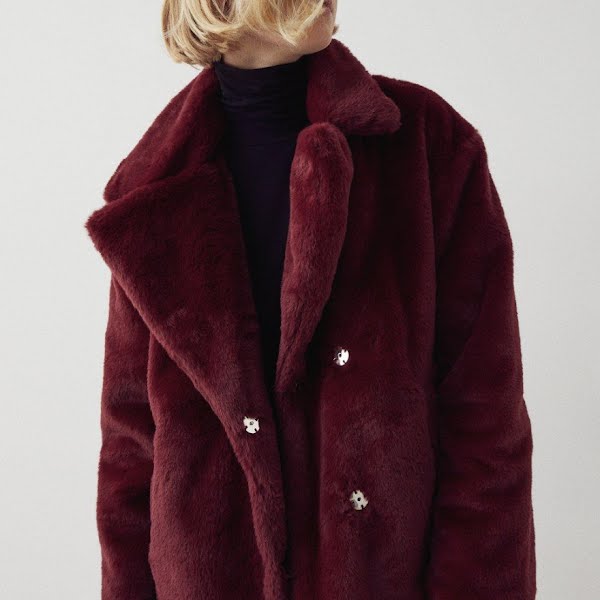 Short Fur Jacket, €89.60, Warehouse